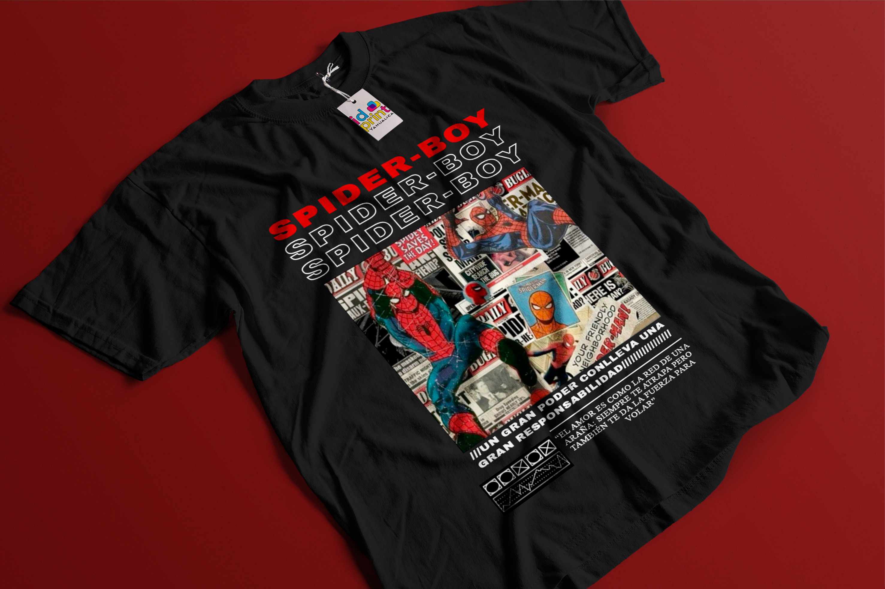 Playera Hombre Araña